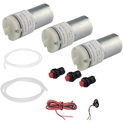 DC 6V Air Pump Motor Low Noise DIY Project Kits Delinx (exclude cardboards)