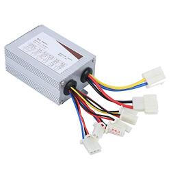 VGEBY Scooter Brush Controller, 36V 800W Aluminium Alloy Electric Bicycle Motor Brushed Controller Tricycle Scooter Brush Speed Regulation Controller Equipment Electric Scooter Supplies