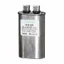 TISKYSE 10 uf MFD 370 or 440 VAC CBB65 Oval Run Capacitor for Fan Motor Blower Condenser in Air Handler Straight Cool or Heat Pump Air Conditioner