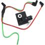 KIRO&SEEU Turbocharged Vacuum Harness Connection Line with Wastegate Boost Solenoid Compatible with 1999-2003 7.3L Powerstroke Diesel for-d Super Duty F-250 F-350 F-450 F81Z-6C673-AA,F81Z-9E498-DA