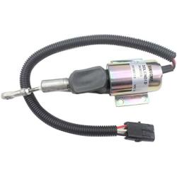 SINOCMP 12V Engine 6C 8.3 Stop Solenoid Valve 3930235 Fuel Shutdown Solenoid SA-4348-12 for Cummins Excavator Truck Car Solenoid Valve 3 Month Warranty