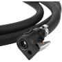 Marine Johnson 3/8in Boat Motor Fuel Gas Hose Line Assembly Primer Bulb Connector
