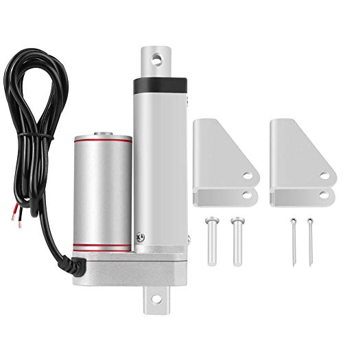 Electric Linear Actuator Putter, DC 12V 1000N Stroke 150-500mm Linear Actuator Lift Electric Motor Bracket Electric Linear Actuator Electric Stroke Linear Actuator(100mm)