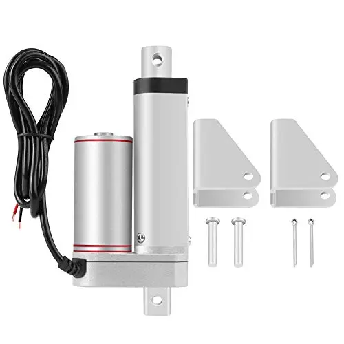 Electric Linear Actuator Putter, DC 12V 1000N Stroke 150-500mm Linear Actuator Lift Electric Motor Bracket Electric Linear Actuator Electric Stroke Linear Actuator(100mm)