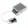Motor Speed Controller, Keenso PWM Motor Governor Forward and Reversing Direction Switch (CCM6DS-B) DC 10V-50V 40A