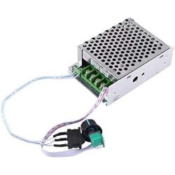 Dc Motor Speed Controller DC 10-50V 40A PWM Motor Speed Controller Switch, Bidirectional DC Motor Speed Controller, Motor Controller with Adjustable Potentiometer