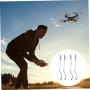 Jorzer E520 E520S Brushed Hollow Cup Motor with Gear RC Camera Drone Quadcopter Spare Parts Drone Accessories 0.8x2.3cm 4pcs Motors