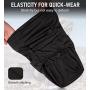 Doerix Balaclava Face Mask for Men Women Sun Hood Tactical Lightweight Ski Motorcycle Running Riding