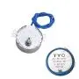 Homeswitch Metal TYC-50 Double Flat Shaft CW/CCW Undirectional Speed Reduction Synchronous Motor AC110V 4-5RMP Silver
