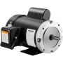 Mophorn 1 Hp Electric Motor 1725RPM 56C Frame Single Phase Industry AC Motor 11.2-5.6A 115V 230V Air Compressor Motor