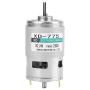 DC XD-775 Motor, 12V/24V Mini Electric Motor High Speed Low Noise Brush Double Ball Bearing DC Motor (24V)