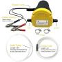 Oil Extractor Pump,12V 80w Marine Oil Change Pump,Diesel Fluid Scavenge Suction Pump for Boat, Car, Motorcycle