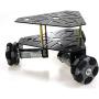 2021 SZDoit Premium Omni Wheel Metal Robot Car Chassis for Arduino / Raspberry pi, ROS Robot Platform with 3 DC High Torque Encoder Motor and 58mm Omnidirectional Wheel, DIY RC Toy Kit