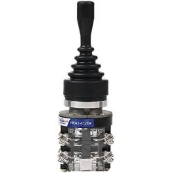 BestTong AC 380V 15A Cross Switch 4 Position 4 Contacts Momentary Normal Open NO Joy Stick Joystick Switch Monolever Controllers