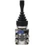 BestTong AC 380V 15A Cross Switch 4 Position 4 Contacts Momentary Normal Open NO Joy Stick Joystick Switch Monolever Controllers