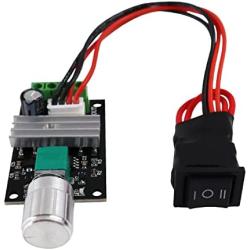 Zingpaw 6V 12V 24V 28V 3A 80W DC Motor Speed Controller PWM Speed Adjustable Switch for Controlling Motor