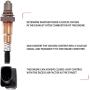 Air Fuel Ratio Upstream O2 Oxygen Sensor ‎17025 0258017025 Compatible with AEM 30-4110 30-0300 30-0310 X-Series Inline Wideband UEGO AFR Controller LSU 4.9 Lambda Wide Band