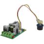 DC Motor Controller Assembly 12V 24V 36V 48V High Power Drive Module Adjustable Speed PWM Electronic Governor Controller Regulation Switch 20A Ultra small LED dimmer