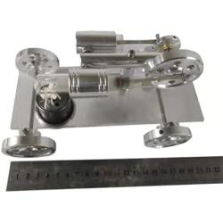 Movable Engine Model Shenbing Stirling Engine Trolley Model Micro Generator Model Mini Engine