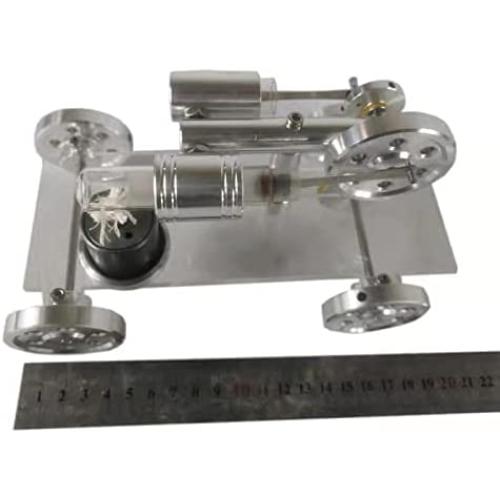 Movable Engine Model Shenbing Stirling Engine Trolley Model Micro Generator Model Mini Engine