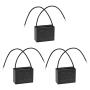 uxcell Ceiling Fan Capacitor CBB61 36uF 250V AC 2 Wires Metallized Polypropylene Film Capacitor 58x45x26mm for Electric Fan Pump Motor Generator 3Pcs