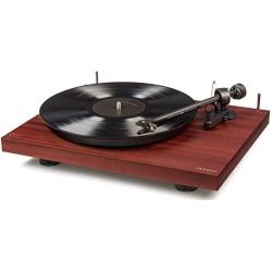 Crosley C10A-MA Hardwood Turntable with Low Vibration Synchronous Motor, Mahogany