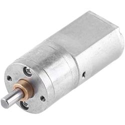 DC 12V Electric Gear Motor Speed Reduction Motor High Torque Speed Reduction Gear Motor 20mm Outer Diameter for RC Car Robot Model DIY Engine Toys (100RPM)