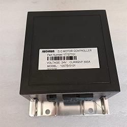 JWDAWN Motor Driver 1207B-4102 1207B-5101 24V 250A 300A DC Motor Speed Controller, Material Handling Cart Pallet Truck Stacker Personnel Carrier Golf Car Accessories Electric Vehicle Parts (7.2)