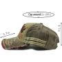 Blackreld South State Cotton Baseball Cap, Adjustable Snapback Dad Hat Cool Vintage Washed Low Profile Classic Summer Hats