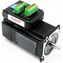 TOAUTO Integrated Closed-Loop Nema23 Stepper Motor with Driver IHSS57-36-20 2Nm 36V Position Encoder for Lazer 3D Printer CNC Control