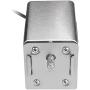 NOMAL Universal Grill Electric BBQ Spit Motor Stainless Steel Rotisserie Roaster Electric Replacement Rotisserie Motor 110 V 15W for Most Burner Grills Camping Party Cooking Roast Lamb (Sliver)