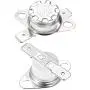 uxcell KSD301 Thermostat 160°C/320°F 10A Normally Closed N.C Adjust Snap Disc Temperature Switch for Microwave,Oven,Coffee Maker 2pcs