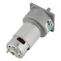 DC 12V/24V 35W Micro-Reduction Gear Motor Metal Gear Motor Speed Adjustable CW/CCW Suitable for Office, Home Automation, Production Renovation, Safety Equipment(12v30 Turn)