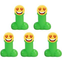 Ronfin Prank Valve Stem Caps,Tire Valve Cover Stem Cover for Prank-Gag Fits for Cars, Trucks, SUVs, Auto, Bikes, Motorcycles,Trucks (5-Green)