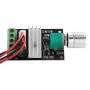 FTVOGUE Regulator Speed Electric Motor Controller with Switch Function DC 6-28V 3A PWM DC ,Motor Equipment Accessories