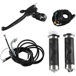 JRL Throttle And Clutch Kit Fits For 49cc 60cc 66cc 80cc Engine Motorized Bicycle