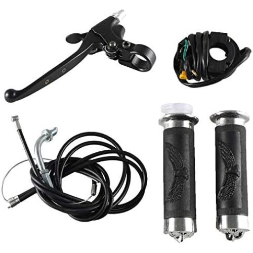 JRL Throttle And Clutch Kit Fits For 49cc 60cc 66cc 80cc Engine Motorized Bicycle