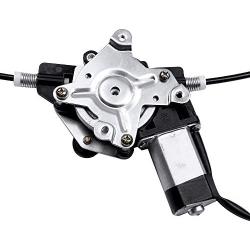 LUJUNTEC 748-980 Rear Left Drivers Side Replacement Power Window Regulator with Motor fit for 2004-2013 Infiniti QX56 2004 for Nissan Pathfinder Armacda 2004-2015 for Nissan Titan 827217S000