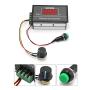 Acogedor PWM DC Motor Speed Controller, DC 6-60V 12V 24V 36V 48V 30A PWM DC Motor Speed Controller with Start Stop Switch