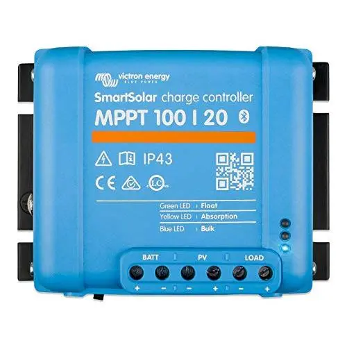Victron Energy SmartSolar MPPT 100V 20 amp 12-24-48 Volt Solar Charge Controller (Bluetooth)