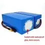 Jieoto 36V 18AH E-Bike Battery Electric Bike Lithium Battery Pack with Charger for Electric Bike Scooter Moped Go-Kart Tricycle Golf Cart 500W 350W 250W 200W Motor