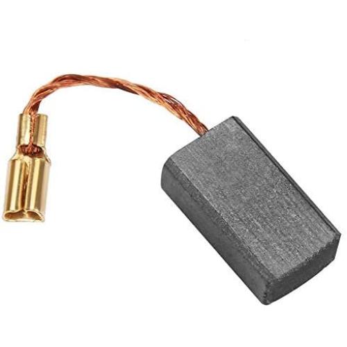 100 Carbon Brushes, 20PCs 5×8×16 mm Electric Motor Drill Carbon Brush Replacement with Great Conductivity, Carbon Brush Set