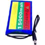 WOGQX Battery for Electric Bicycles Pack 12V 15Ah 6S1P E-Bike Lithium-Ion Battery Built in BMS for 500W 350W 250W Electric Bicycle Scooter Motor with Charger