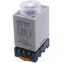 TWTADE Timer Relay DC 12V 8 Pins AH3-3 0-60s Delay Relay with Base I-049