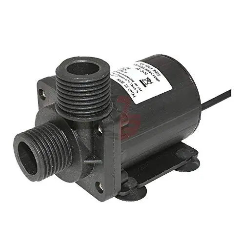 Pompe de Circulation d'Eau Solaire 800L/H, Moteur Asynchrone DC 12V 24V. Pompe de Circulation d'Eau Solaire 800L/H, Moteur Asynchrone DC 12V 24V.