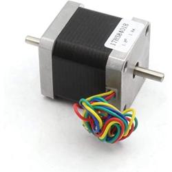 Nema17 Stepper Motor 78oz.in 48mm Length 1.8A Dual Shaft for 3D Printer/Milling/CNC Router Machine