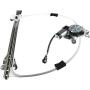 A-Premium Power Window Regulator with Motor Replacement for Jeep Liberty 2006-2007 Hole Style Rear Left Driver Side