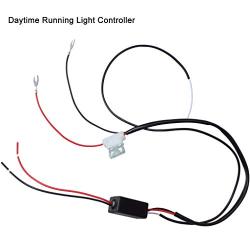 EFORCAR Car LED Daytime Running Light Controller 2A DRL Lamp Switch On/Off Controller 12-16V DC Safety Driving Controller