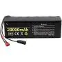 Wnicek 48V 20AH Ebike Battery Waterproof PVC Lithium-ion Battery Pack High Capacity Lithium Battery for 1000W 700W 500W 350W 250W Motor with BMS Protection and Charger