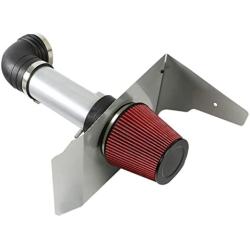 DNAMotoring AIP-2-HS-CAMARO10V8-SLSL Air Intake System and Heat Shield